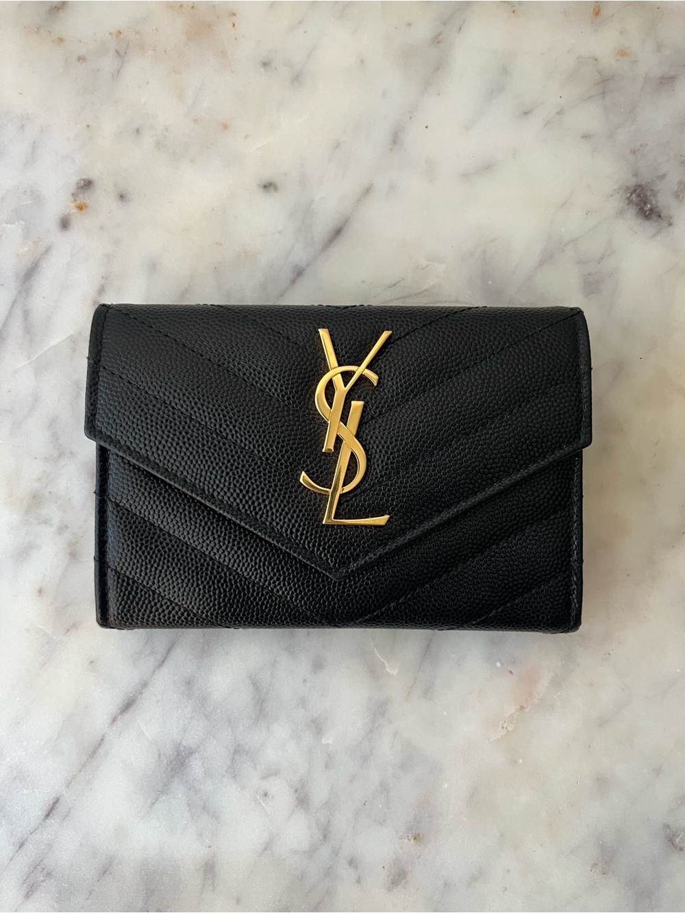 YSL envelope wallet